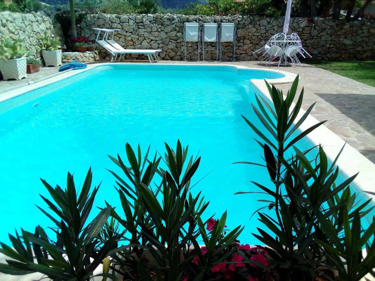 Villa Manzella Piscina Privata Чинизи Экстерьер фото