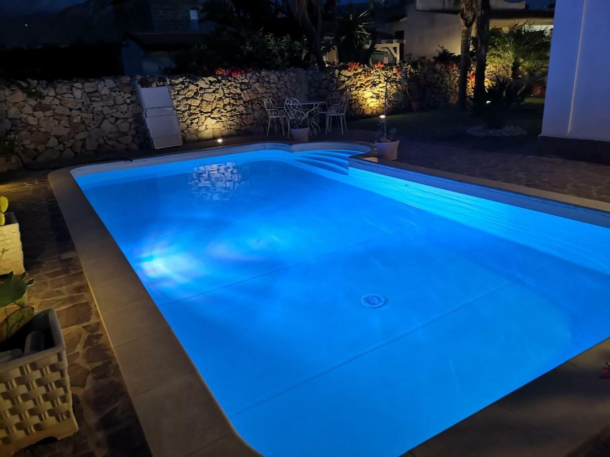 Villa Manzella Piscina Privata Чинизи Экстерьер фото
